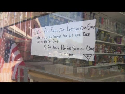 'People just need to control their kids more' | Teens vandalize DC convenience store overnight