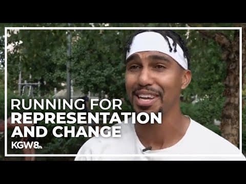 All-adaptive team of athletes running Hood To Coast