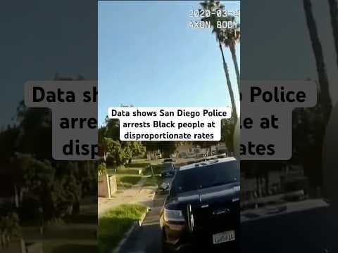 Data shows San Diego Police arrests Black people at disproportionate rates. #news