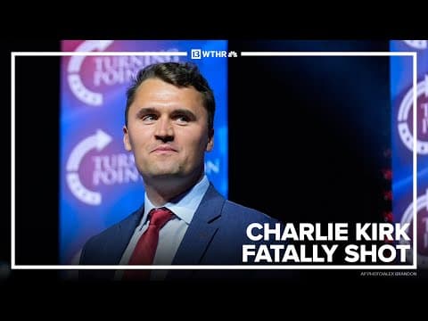 Conservative activist Charlie Kirk shot, killed during appearance at Utah college