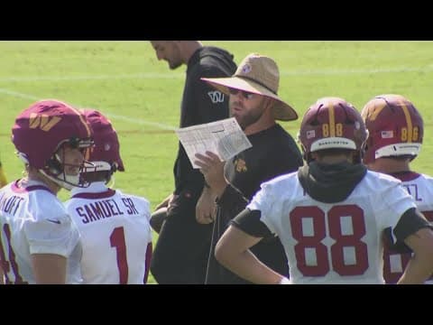 Kliff Kingsbury looking for growth, consistency in his second season leading Washington's offense