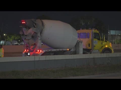 Pedestrian killed after being hit by cement mixer on Highway 290, HPD says