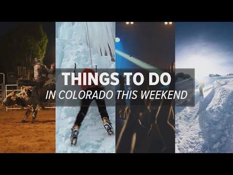 Things to do in Colorado this weekend: Jan. 24-26