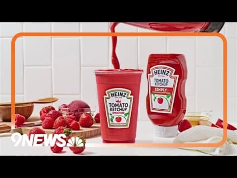 Heinz and Smoothie King unveil tomato ketchup smoothie