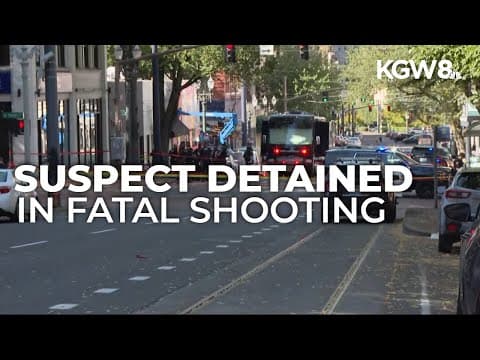 1 dead in downtown Portland shooting