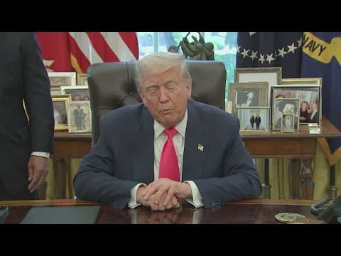 President Trump warns of 'severe consequences' if Putin does not agree to stop war after summit