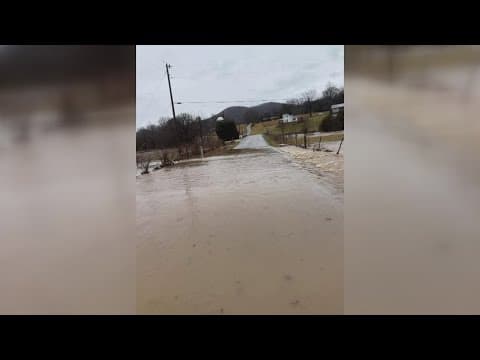 Fentress County sees major flooding after heavy rainfall and high winds