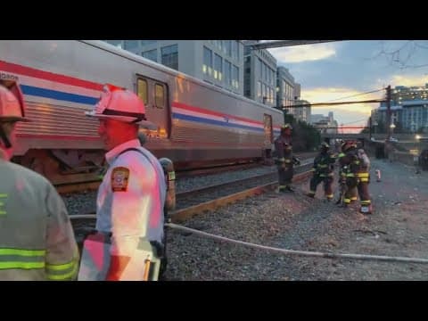 Amtrak service restored after brake fire