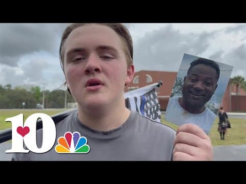 Teen runs one mile in honor of fallen Knoxville police officer