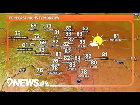 Denver weather: Warm and dry Wednesday ahead