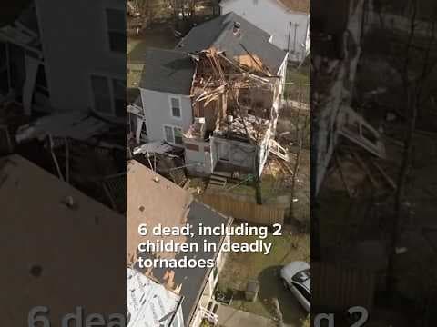6 dead, including 2 children, after tornadoes tear through central Tennessee