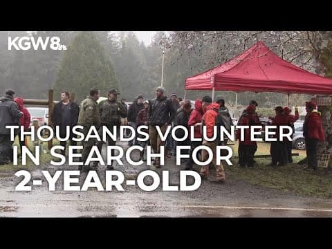 Search continues for missing Oregon toddler in Siletz after four days