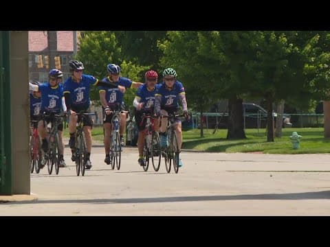 Annual 'Cops Cycling for Survivors' ride concludes at Crown Hill Cemetery