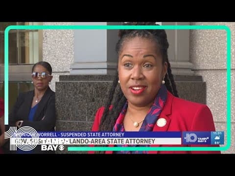 What's next for elected Orlando-area state attorney suspended by DeSantis?