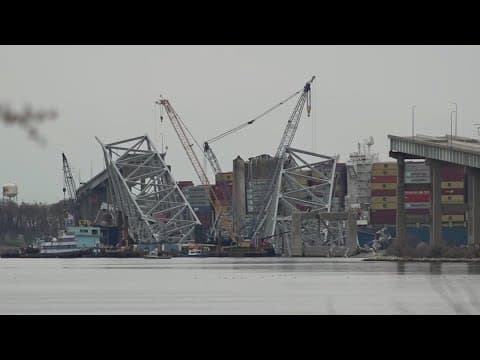 One week since Baltimore Key Bridge collapse