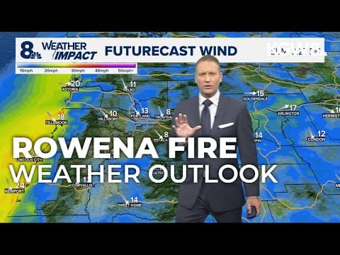 Conditions slowly improving for firefighters battling Rowena Fire