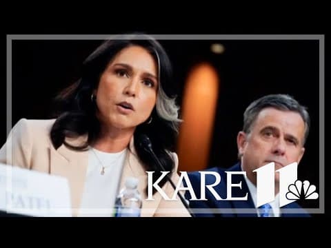 Tulsi Gabbard and John Ratcliffe grilled over leaked war plans
