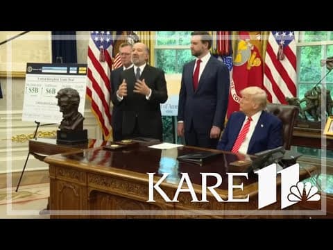 Trump strikes a trade deal with the UK