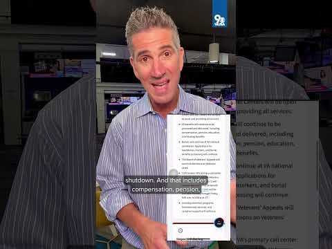 What will happen to VA benefits during shutdown?