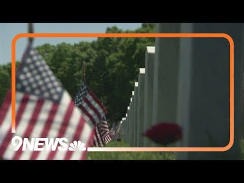 Hundreds Honor Those Who Served on Memorial Day at U.S. National Cemetery in Colorado