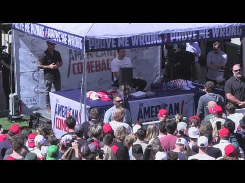 Officials provide the latest updates after a shooting kills Charlie Kirk at a Utah university