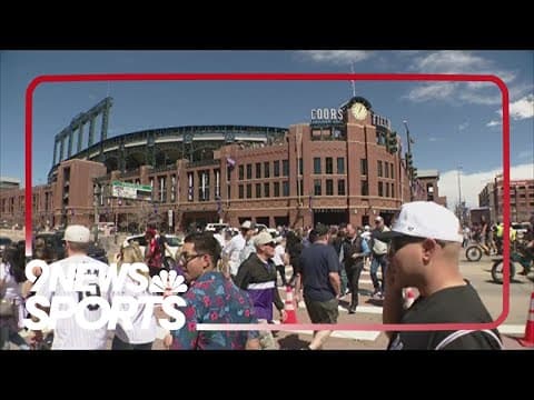Fans rally to see Rockies at Coors Field