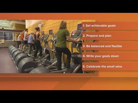 Tips to stay on track for your New Year's resolutions