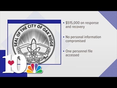 Oak Ridge leaders say no personal information compromised in malware attack