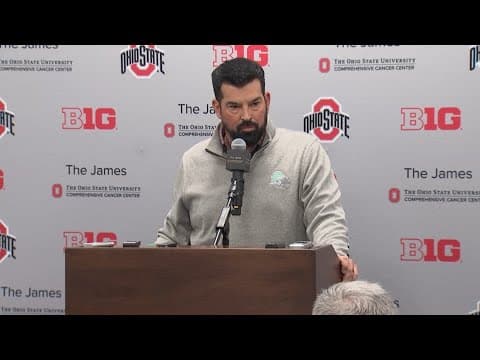 Ryan Day | Ohio State-Penn State pregame press conference