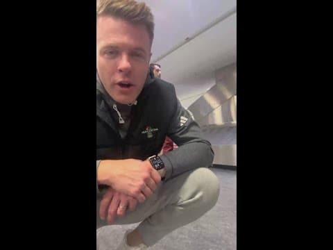 Jake made it to the Toronto for the ALCS!