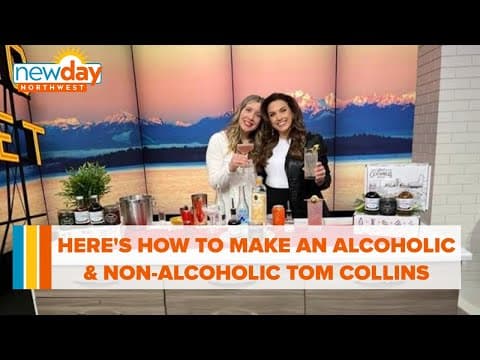 Here’s how to make both an alcoholic and non-alcoholic Tom Collins