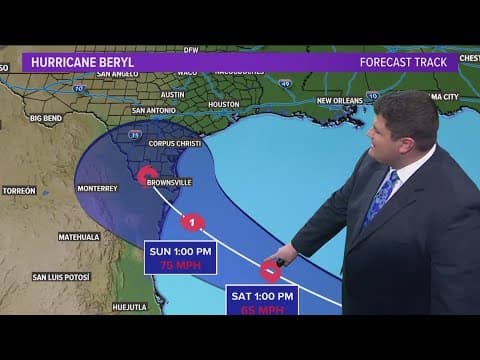 Tracking Hurricane Beryl | Yucatan Peninsula prepares for landfall