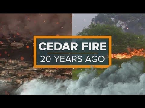 Remembering the Cedar Fire 20 years later