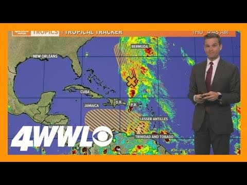 Thursday morning tropical update: 2 systems being tracked