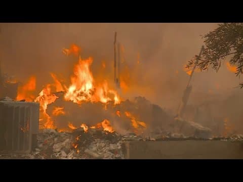 Wildfire prompts evacuation orders in Northern California