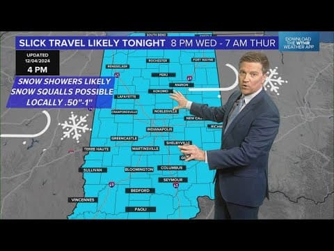 Live Doppler 13 Forecast | 4 p.m. update, Dec. 4, 2024