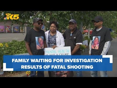 One year later: Family of man killed by Olympia police awaits investigation results
