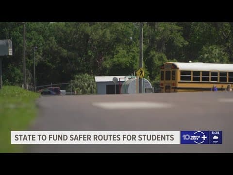New sidewalks in Wesley Chapel aim to make routes to schools safer