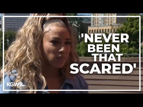 2 women living near homeless camp in Portland say they've been beaten up, threatened with knives