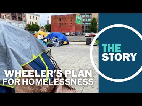 Mayor Wheeler expected to announce plan for banning unsanctioned camping in Portland