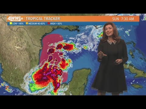 New Orleans Weather: Invest-91 develops in the Bay of Campeche