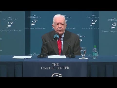 Former President Carter will be the first president to turn 100, Tuesday