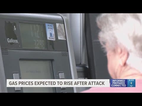Gas prices expected to rise after US strikes on Iran