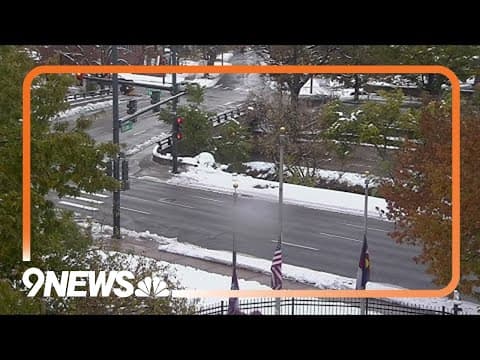 CDOT crews making headway on slick roads across Colorado Saturday
