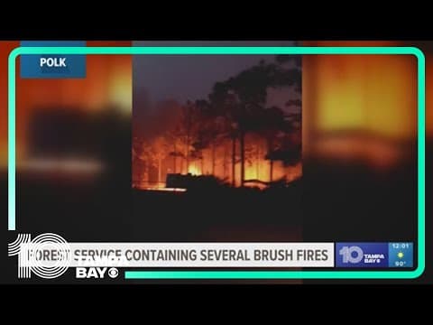 No homes or are in danger following ongoing Polk County fires