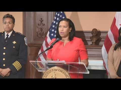 WATCH: DC Mayor Bowser expected to discuss White House transition, Inauguration