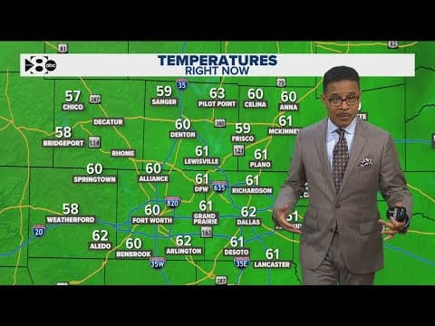 DFW Weather: Rain moves out, leaving patchy fog and cool temperatures