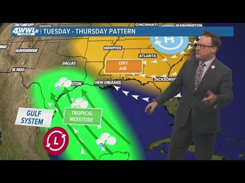 Saturday 6pm Tropical Update: Tropical moisture moves in, could bring heavy rain
