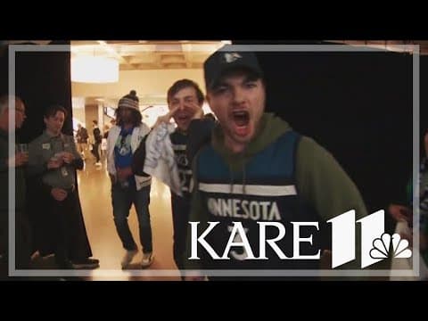 Timberwolves fans howl with excitement for the playoffs