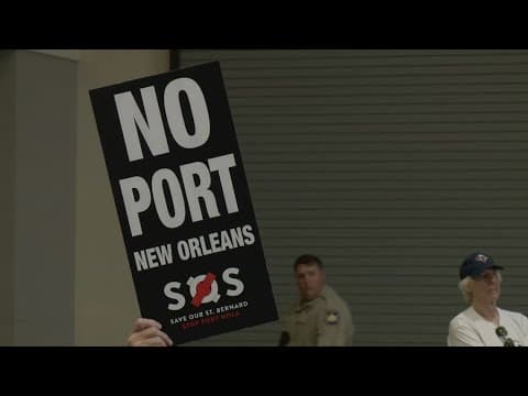 Governor Jeff Landry supports Violet Port Project in Louisiana